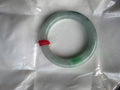 Natural Jadeite Bangle — Floating Green (Type A, 53.8mm)